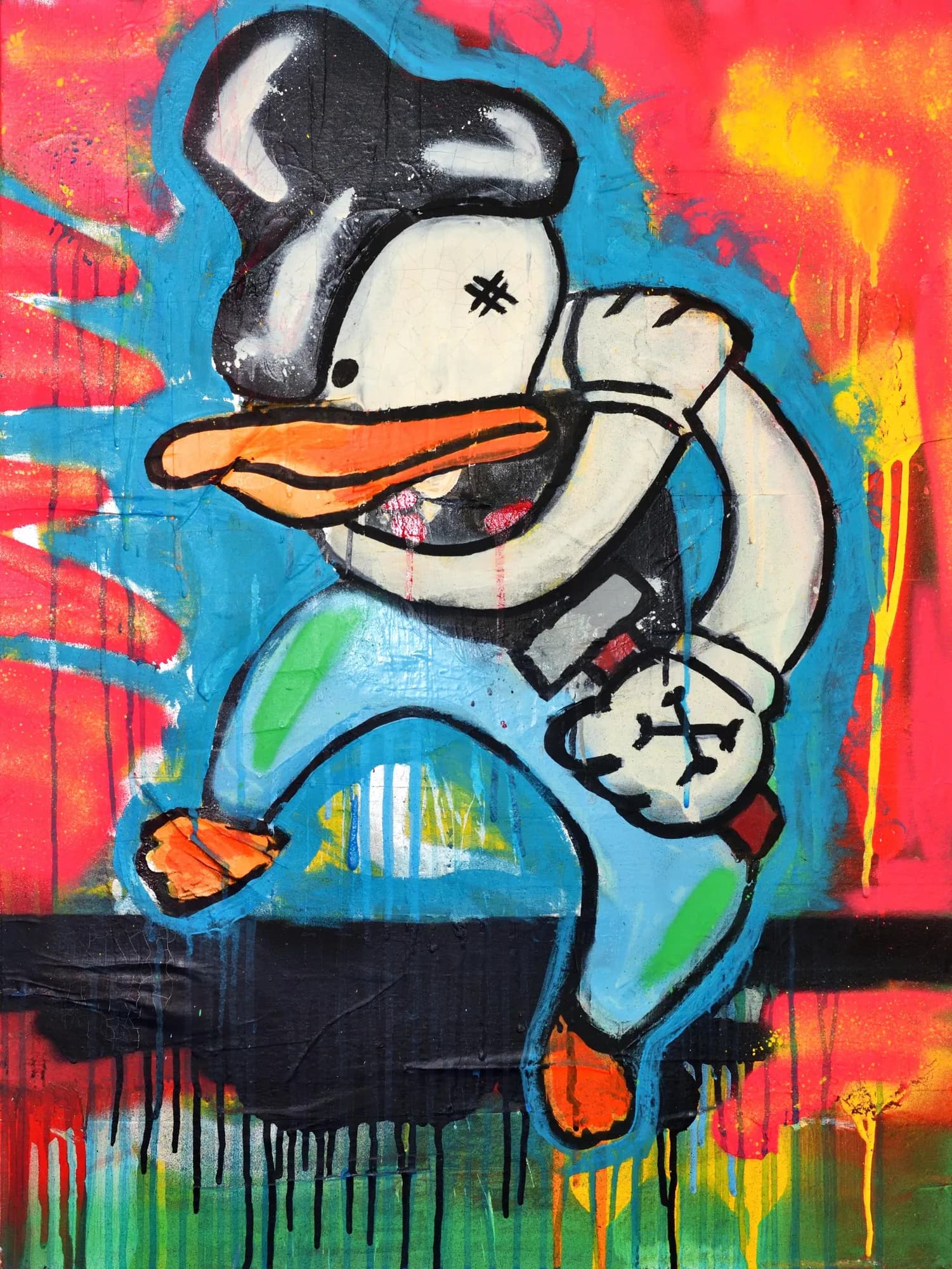 ANGRY DUCK – handgefertigtes Original von Tobias Kutz